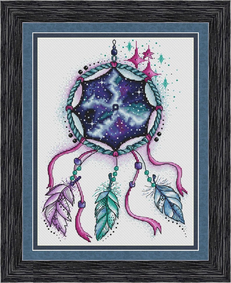 Dream Catcher Cross Stitch Pattern PDF Instant Download | Etsy