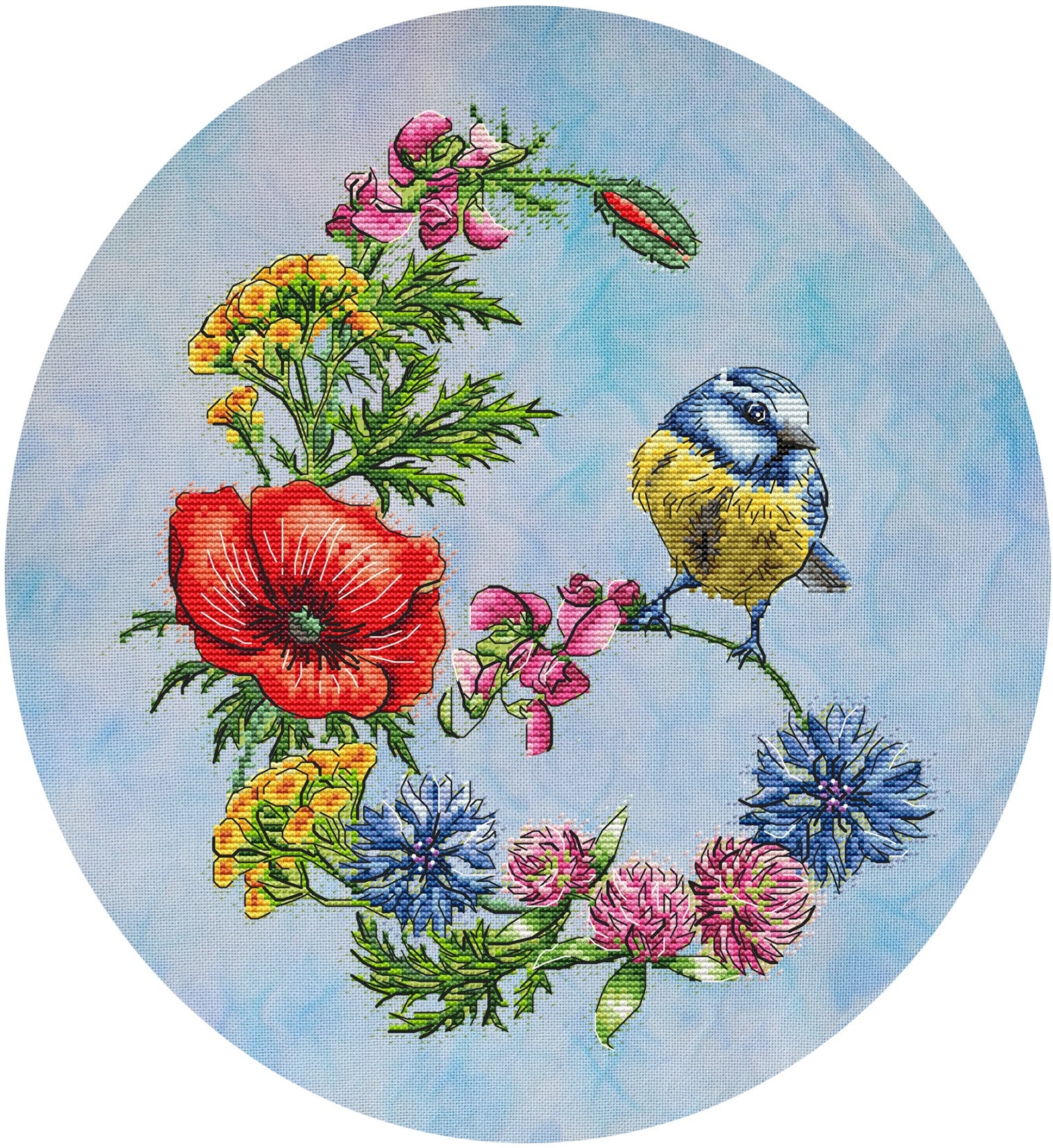 Letistitch Blue Tits