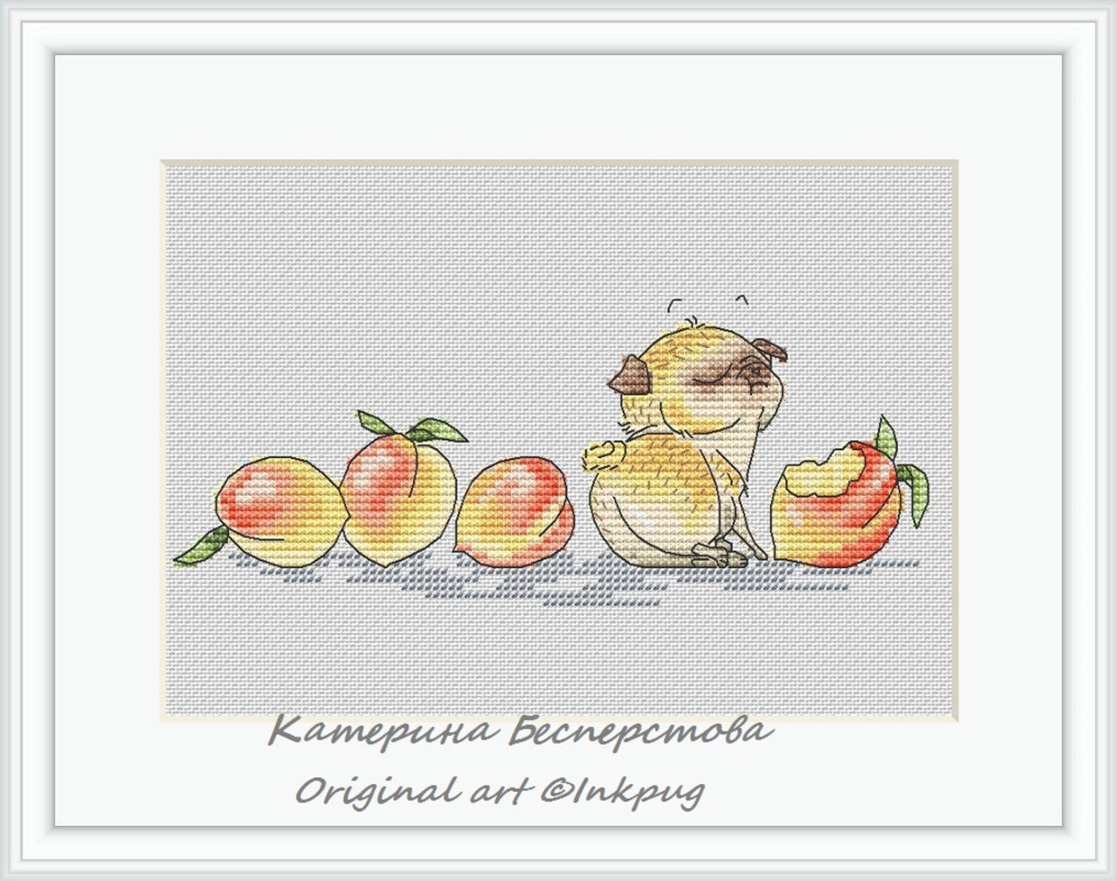 Персик схема. Мопсы крестом Катерина Бесперстова схемы. Милые персики. Милые картиночки персика. Персик рисунок милый.