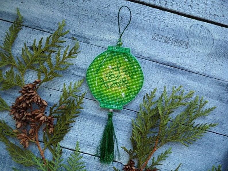 Cross Stitch Pattern PDF Instant Download Lantern Cross Stitch Christmas Cross Stitch Toy Cross Stitch Bright Cross Stitch Modern Xstitch