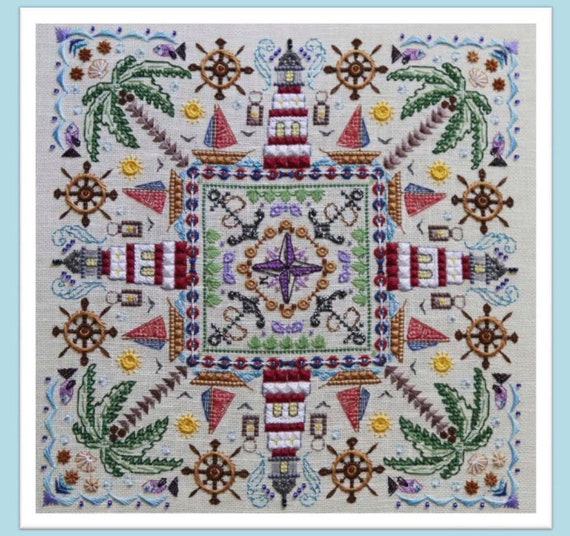 Summer Decorative Stitches Pattern Pdf Instant Download Etsy