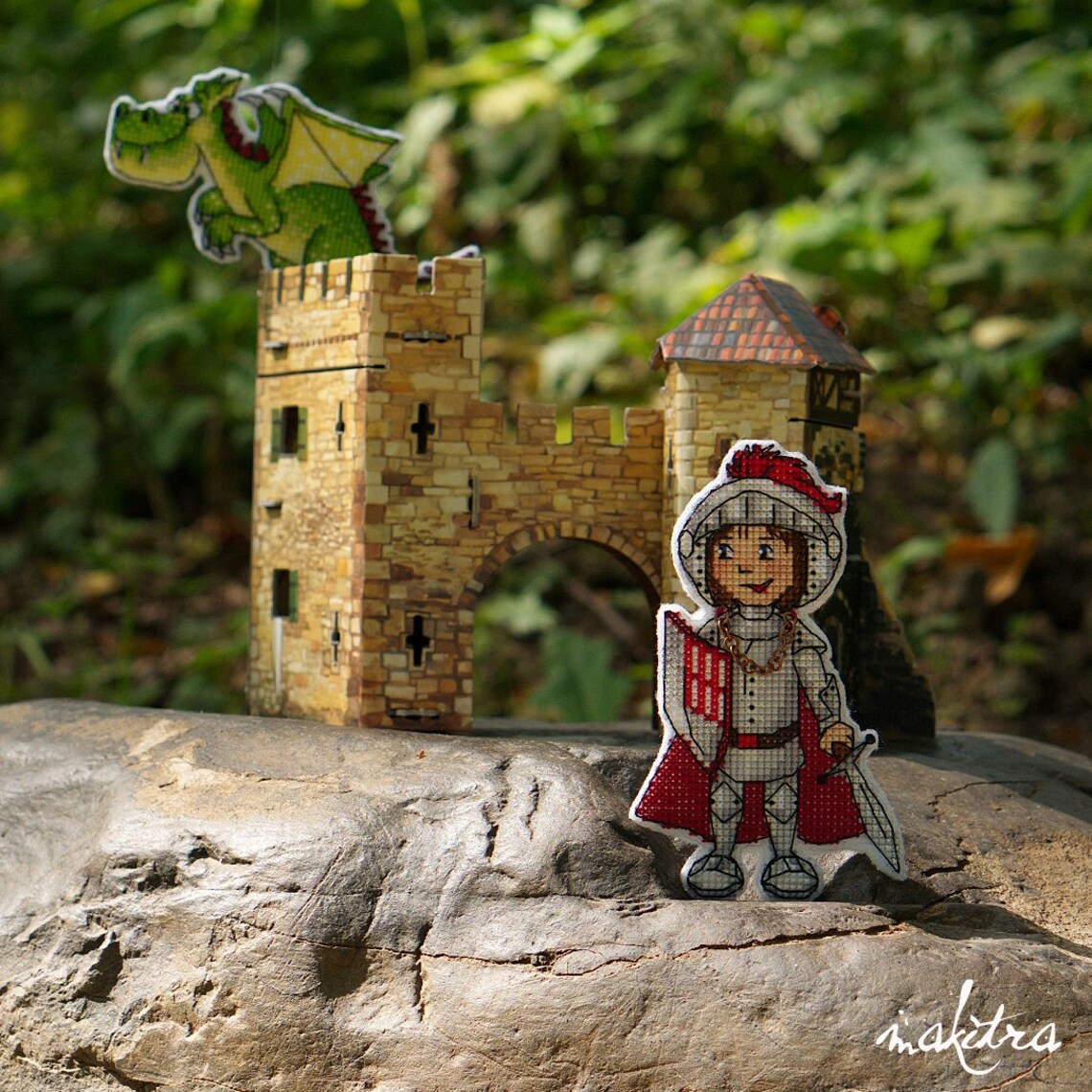 Knight Cross Stitch Pattern PDF Instant Download Nursery Cross Etsy