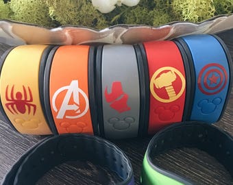 Disney's Avengers Magic Band and Magic Band 2.0 Sticker Decals