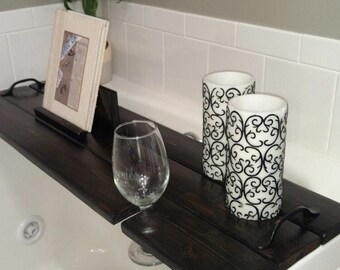 Wooden Bath Caddy