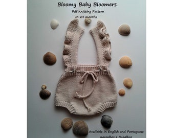 PDF Knitting Pattern | Bloomy Baby Bloomers Knitting Pattern | Shorts Knitting Pattern | 0-24 months