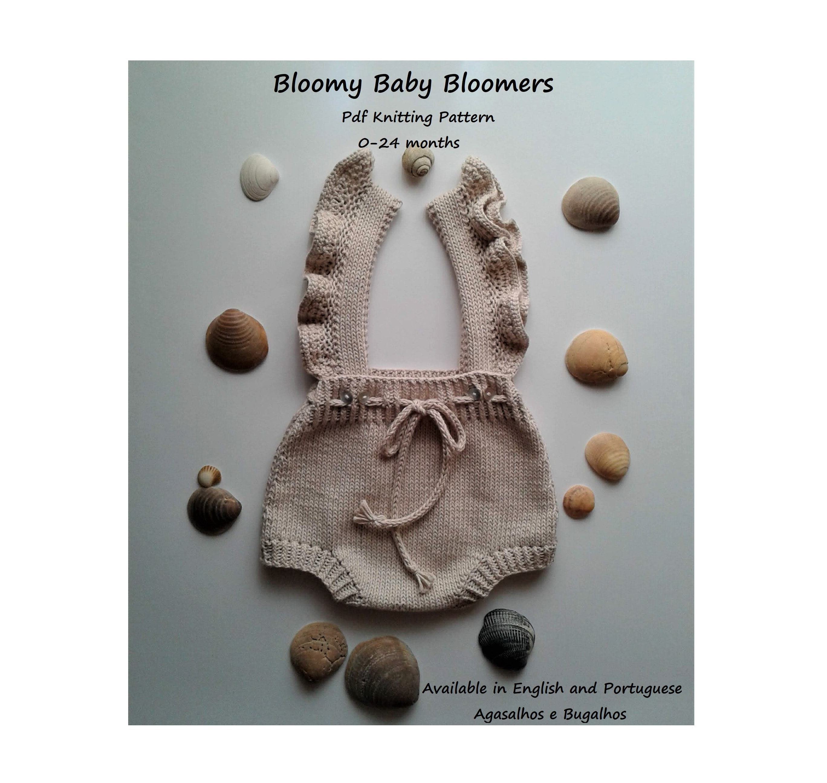PDF Knitting Pattern Bloomy Baby Bloomers 024 months Etsy