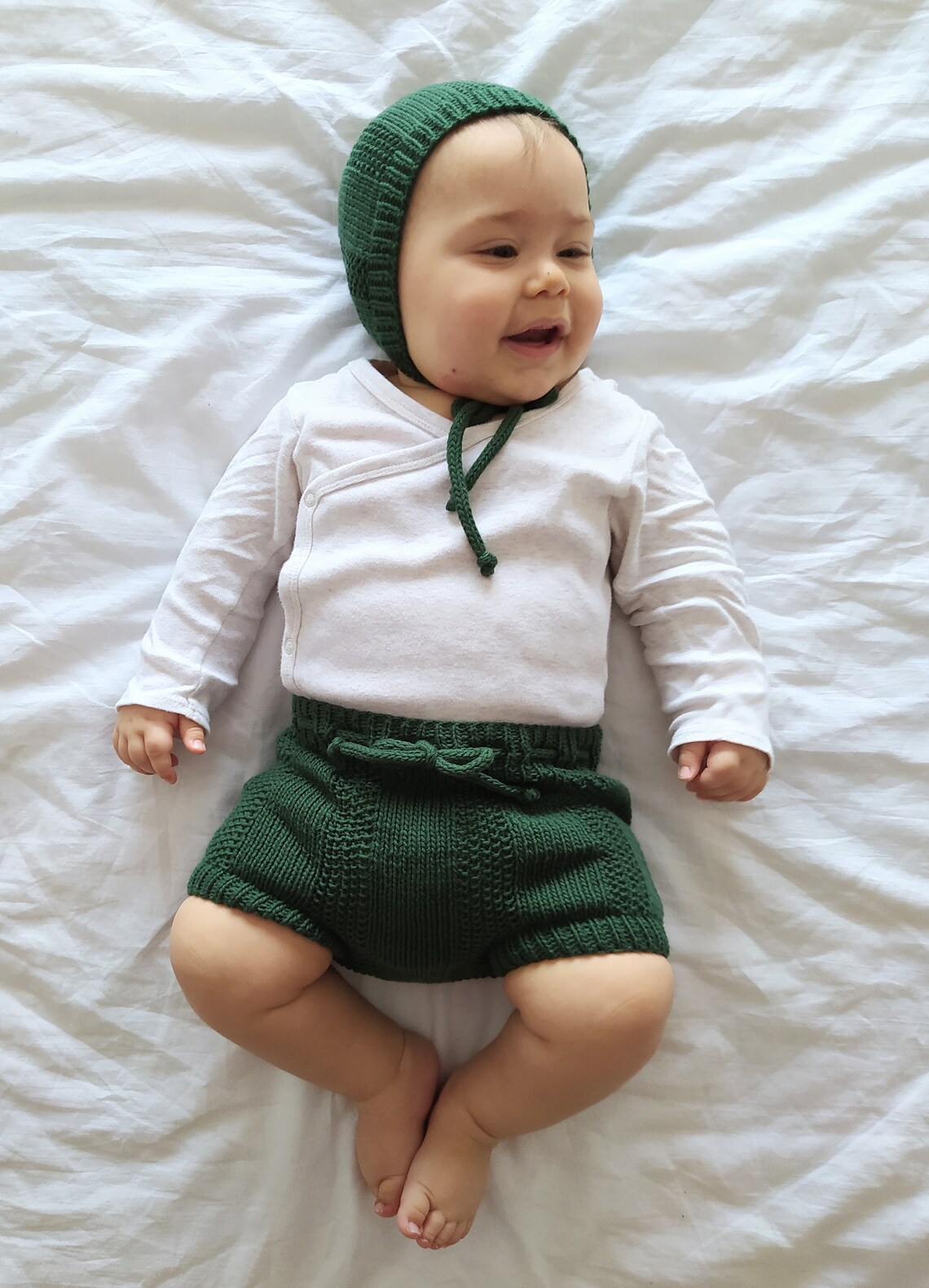 PDF Knitting Pattern Spring Duo Baby Bloomers Knitting Etsy