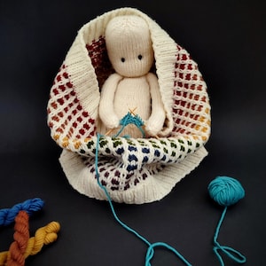 PDF Knitting Pattern The Oak Folk Doll Knitting Pattern Amigurumi Pattern image 5
