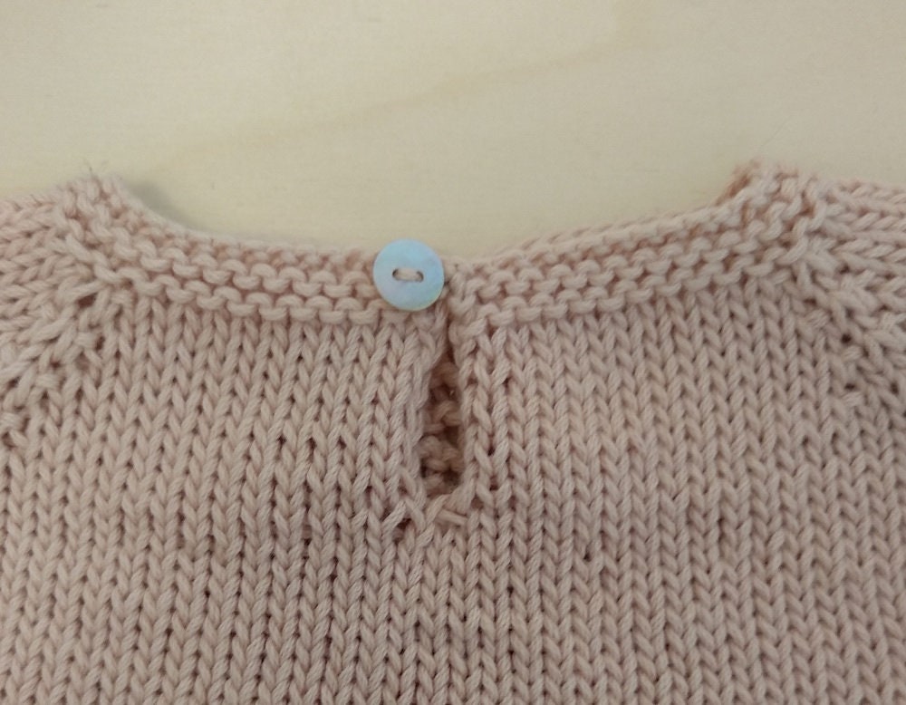 PDF Knitting Pattern Spring Blossoms Baby Dress Knitting - Etsy