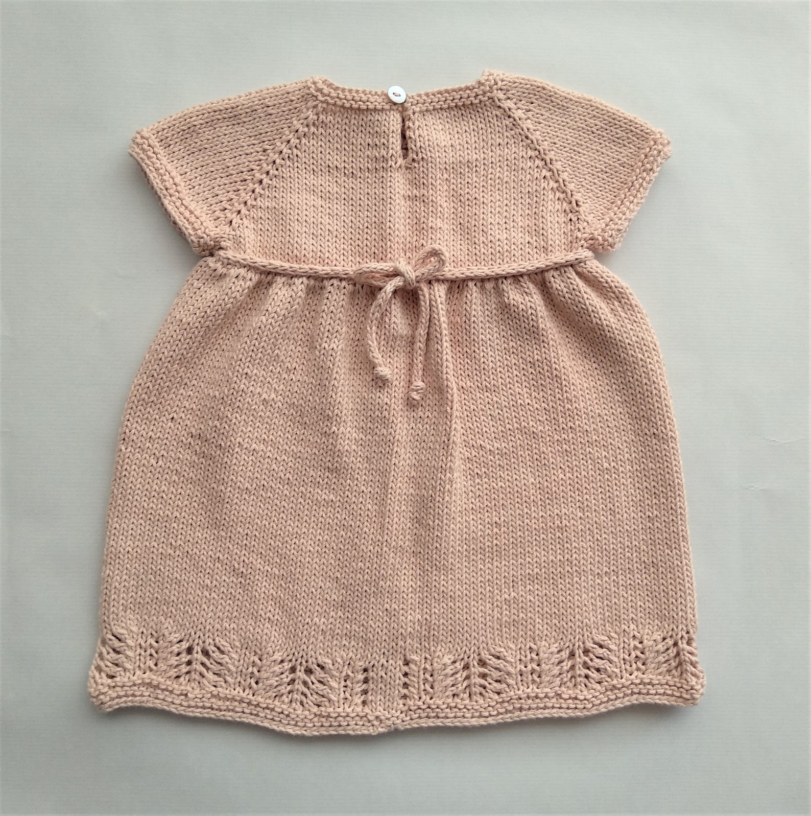 Spring Blossoms Baby Dress and Tunic Knitting Pattern | PDF Knitting ...