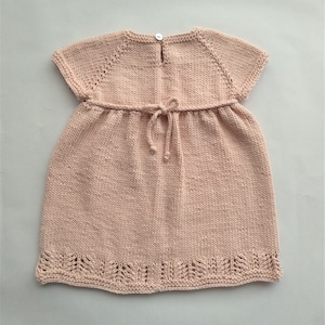 Spring Blossoms Baby Dress Knitting Pattern Baby Dress Pattern PDF Knitting Pattern 0-24 months image 7