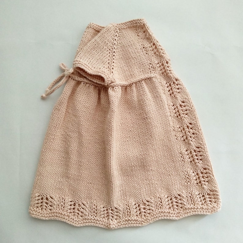 Spring Blossoms Baby Dress Knitting Pattern Baby Dress Pattern PDF Knitting Pattern 0-24 months image 9