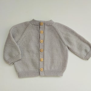 Calendula Baby Cardigan Knitting Pattern Baby Coat Pattern PDF Knitting ...