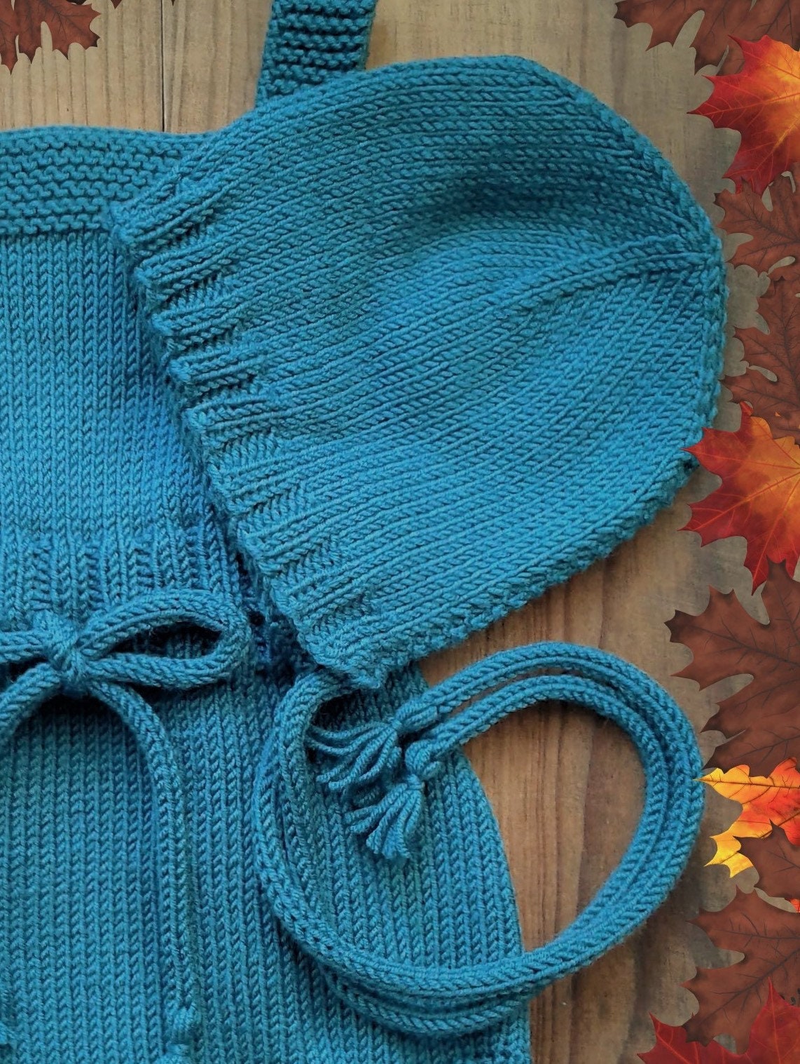 Ember Baby Bonnet Knitting Pattern | Pdf Knitting Pattern | 0-24 Months ...