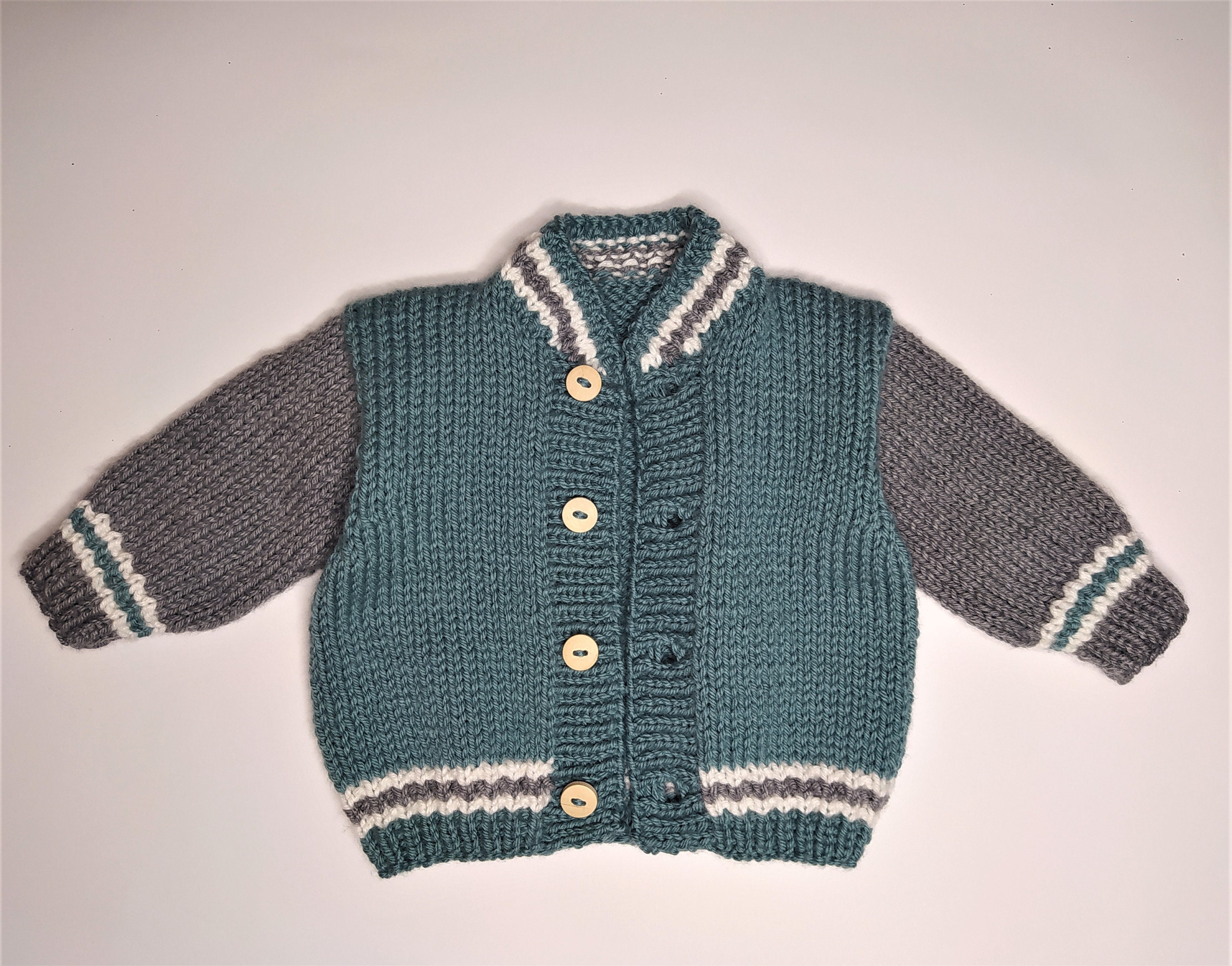 Boys top knitted jacket