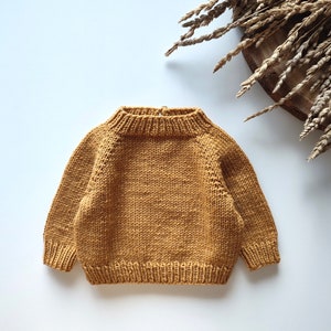 Calendula Baby Sweater Knitting Pattern Top Down Sweater Baby Sweater ...