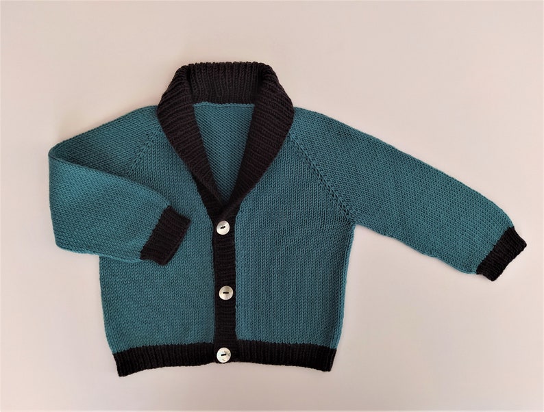 PDF Knitting Pattern Caress Baby Cardigan Knitting Pattern | Etsy