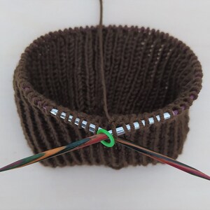 PDF Knitting Pattern Brownie Baby Hat Knitting Pattern 0-24 Months image 10