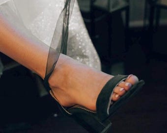 Green Wedding Shoes for Bride – Velvet Bridal Shoes