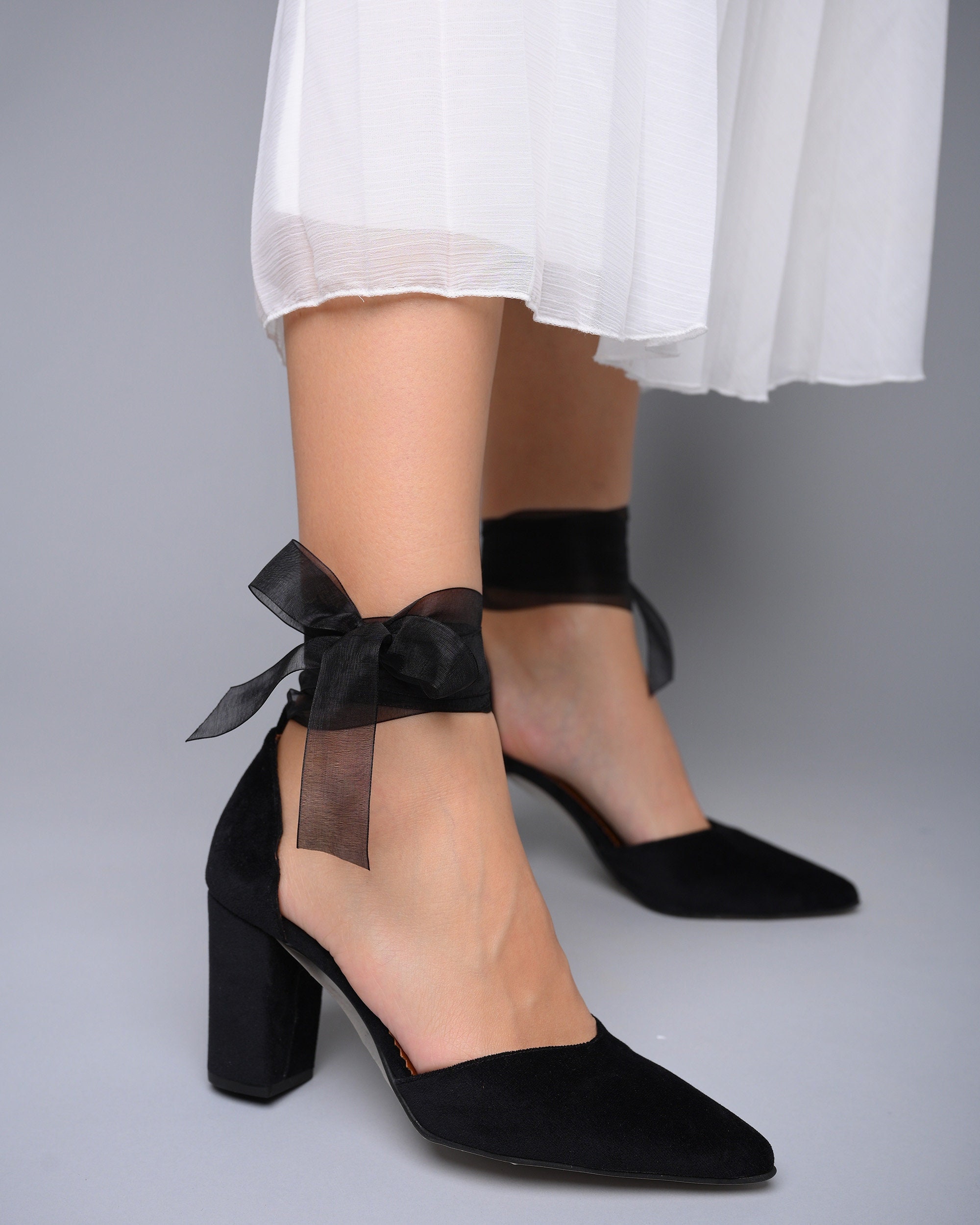 Buy Black Heeled Sandals for Women by CATWALK Online | Ajio.com