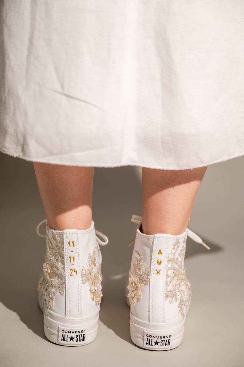 wedding sneakers for bride