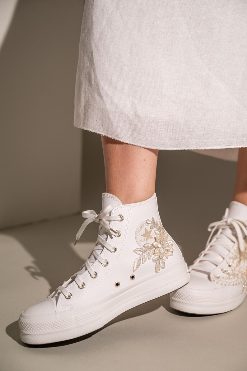 best wedding shoes, bridal sneakers