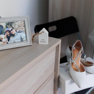White Wedding Shoes: Bridal Shoes, Jeweled Pointed Toe Block Heel image 9