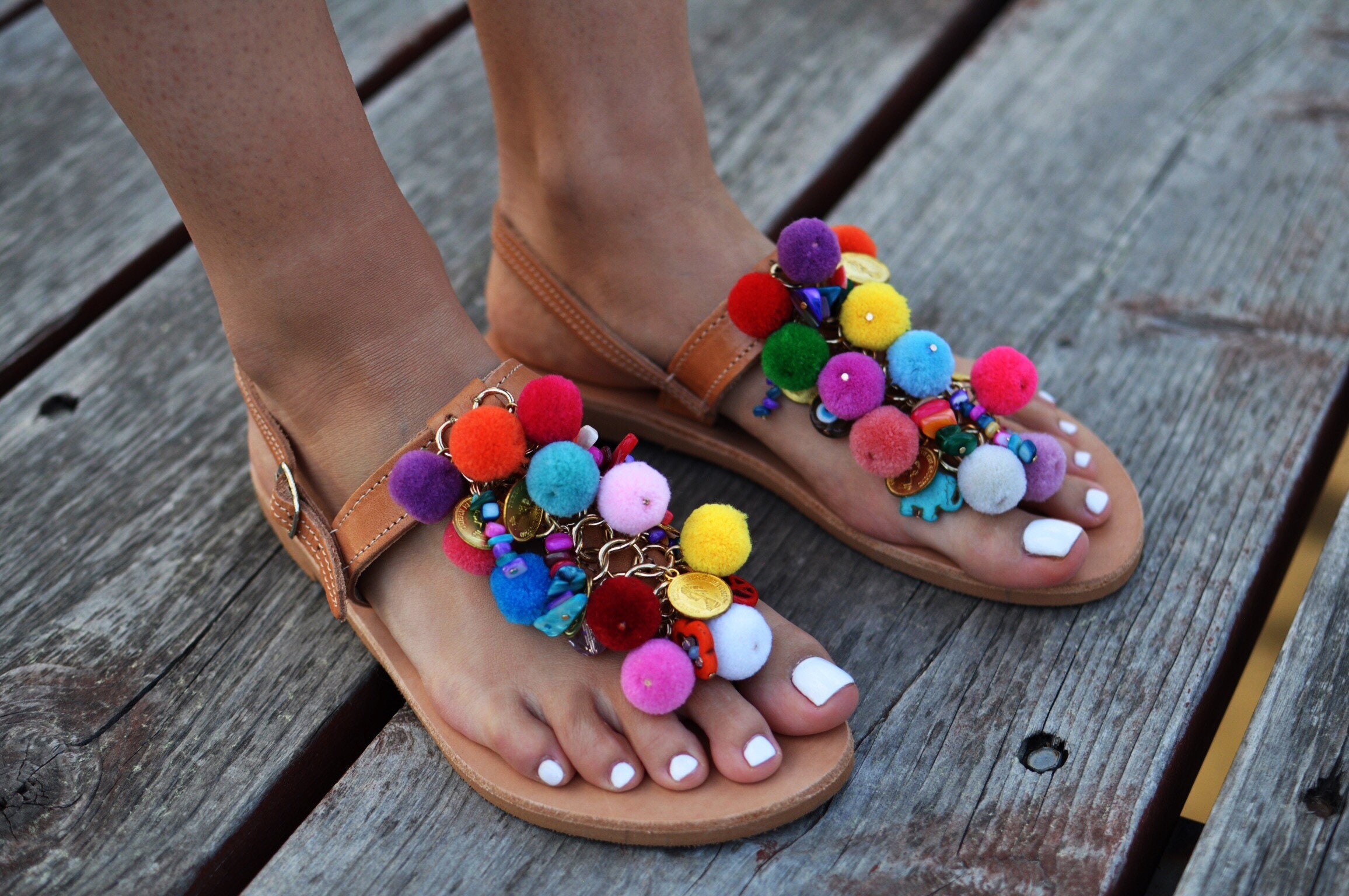 Discover 226+ bohemian greek sandals super hot