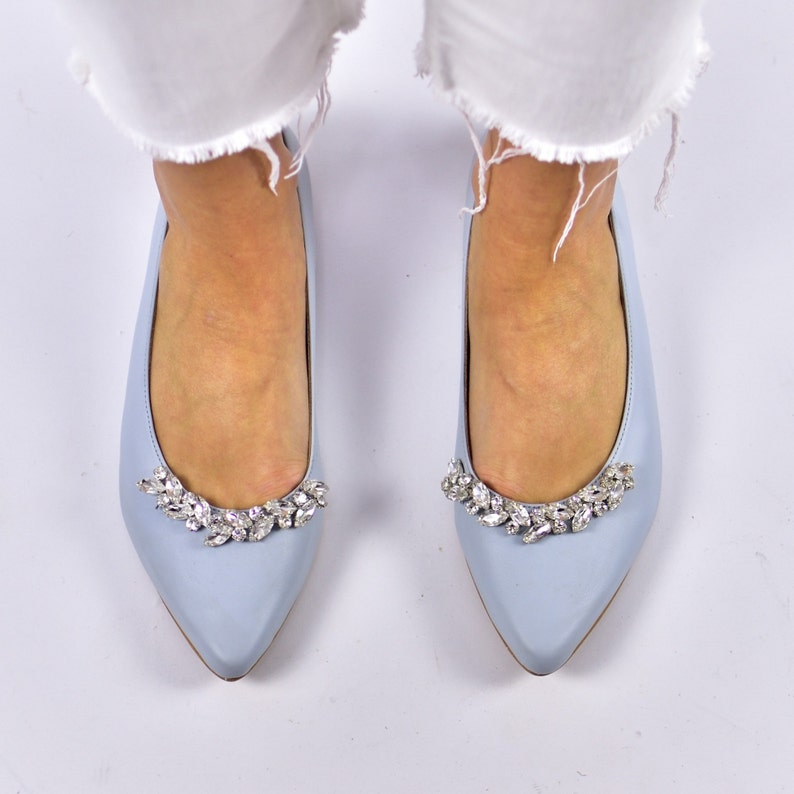 jeweled flat shoes