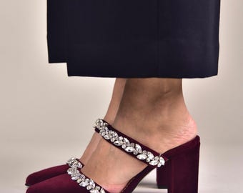 Burgundy Wedding Shoes: Comfortable Dress Shoes