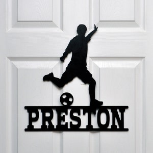 Soccer Personalized Wall Door Hanging Custom