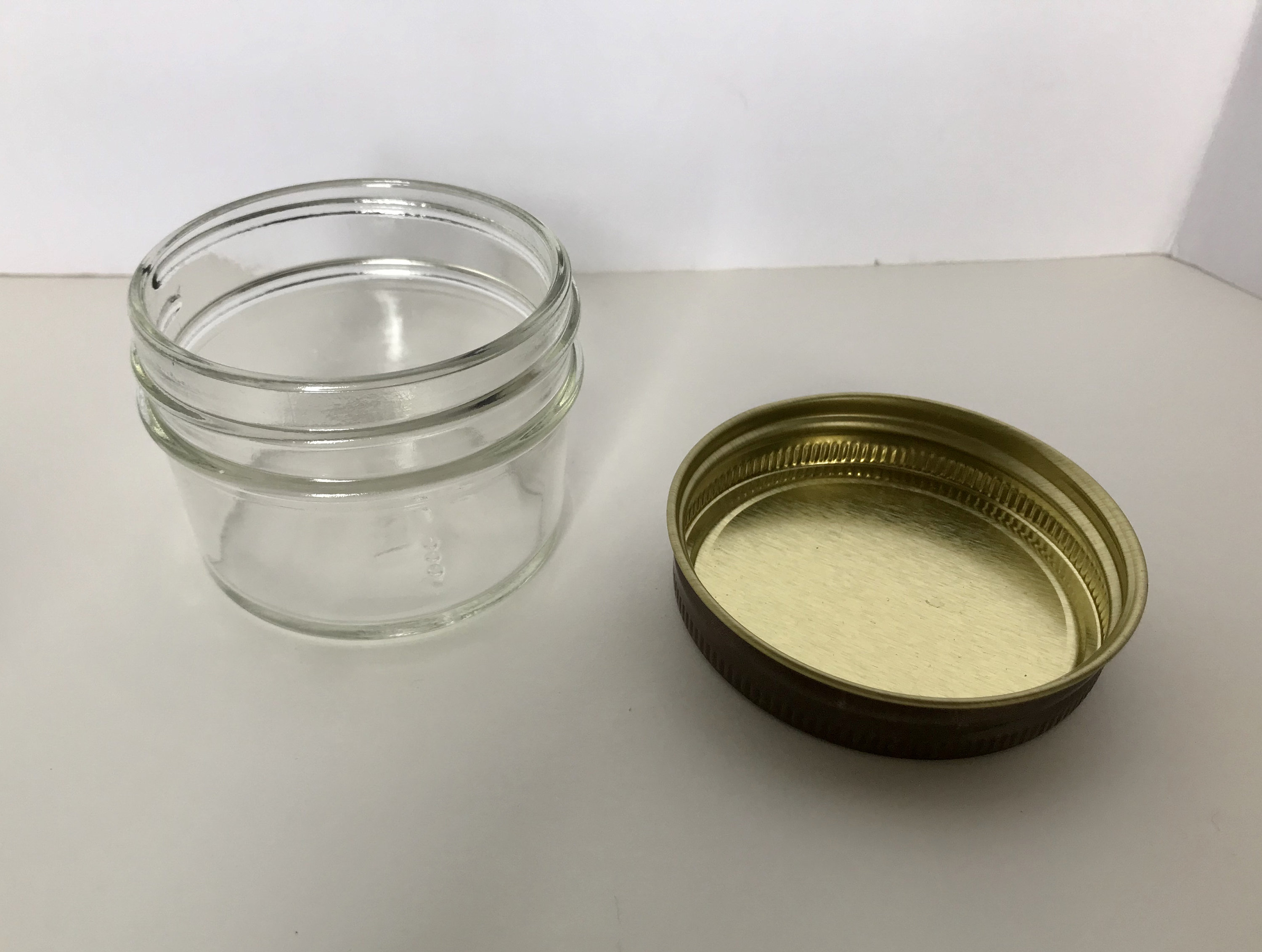 4oz Glass Jar Empty Jelly Jar Empty Jam Jar Etsy