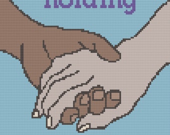 I am Holding Your Hand - CHARITY Cross Stitch PDF Pattern - All proceeds to the ACLU