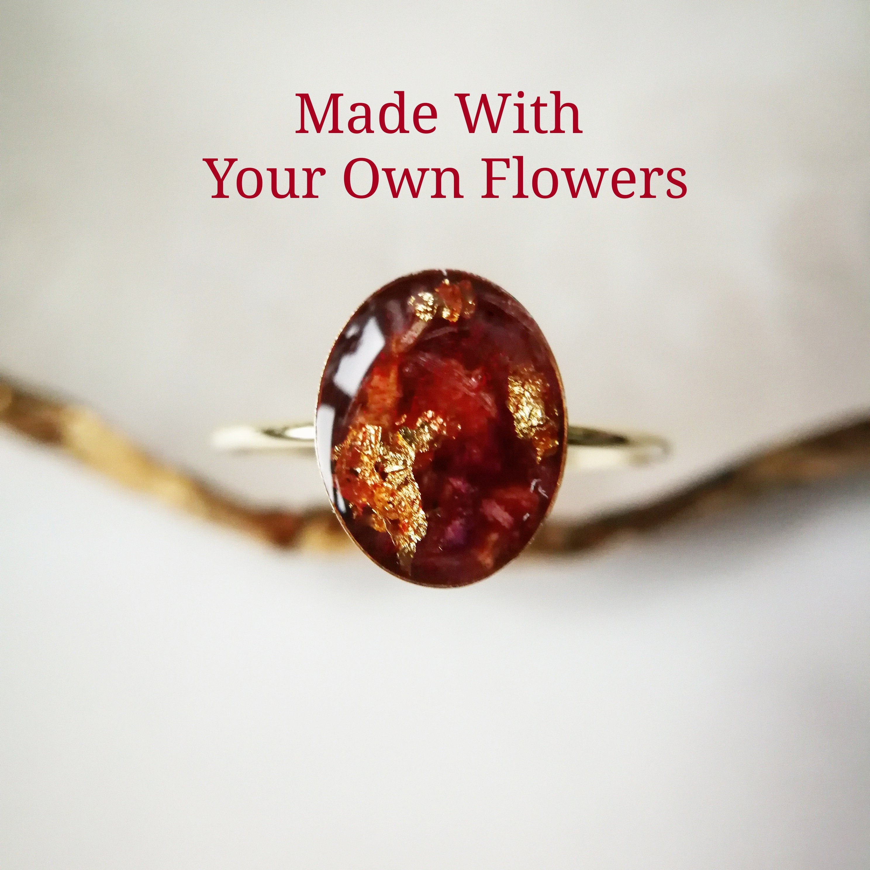 Funeral flower shop preservation jewelry