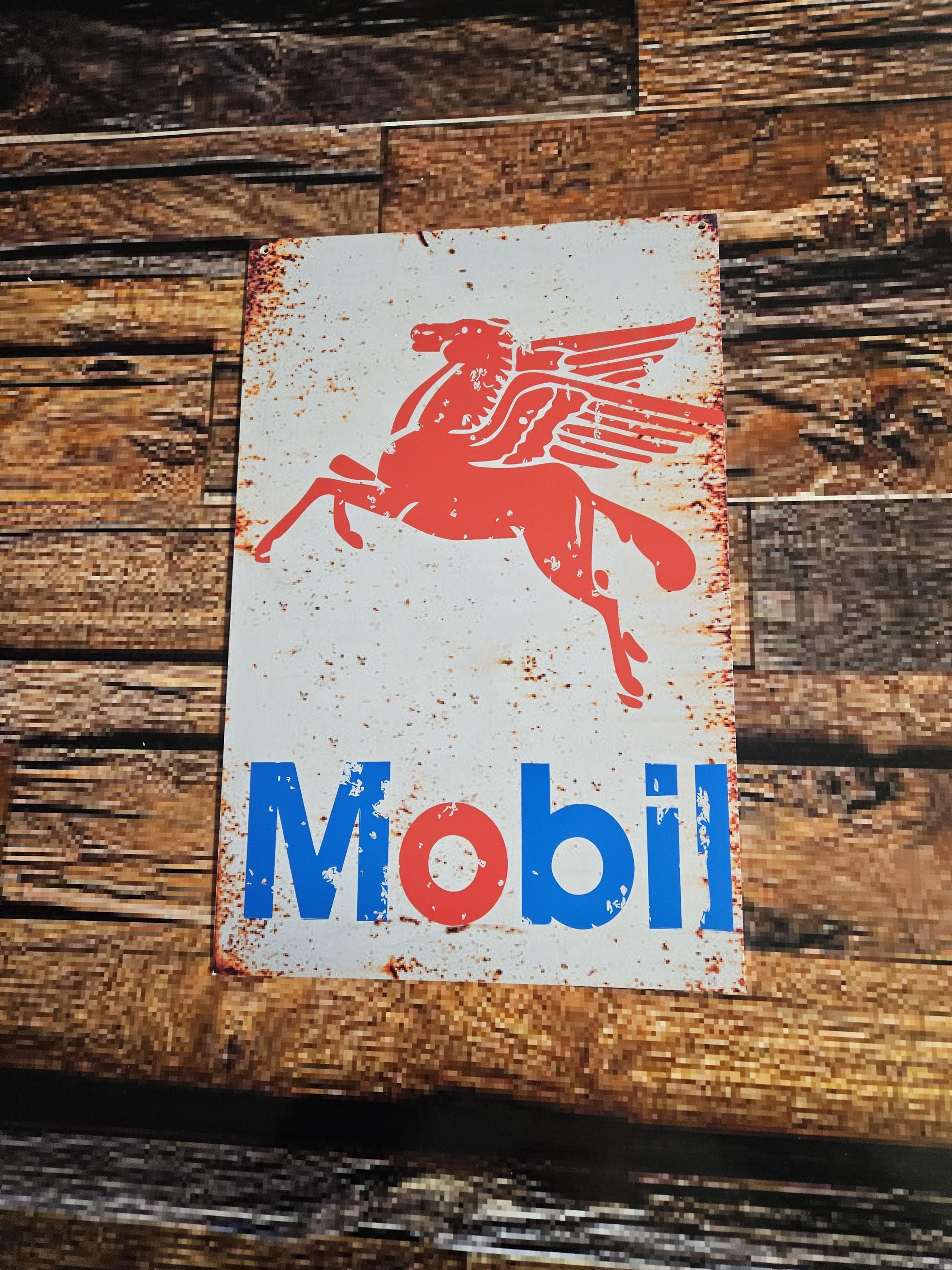 Vintage Mobil Oil Signs - Etsy