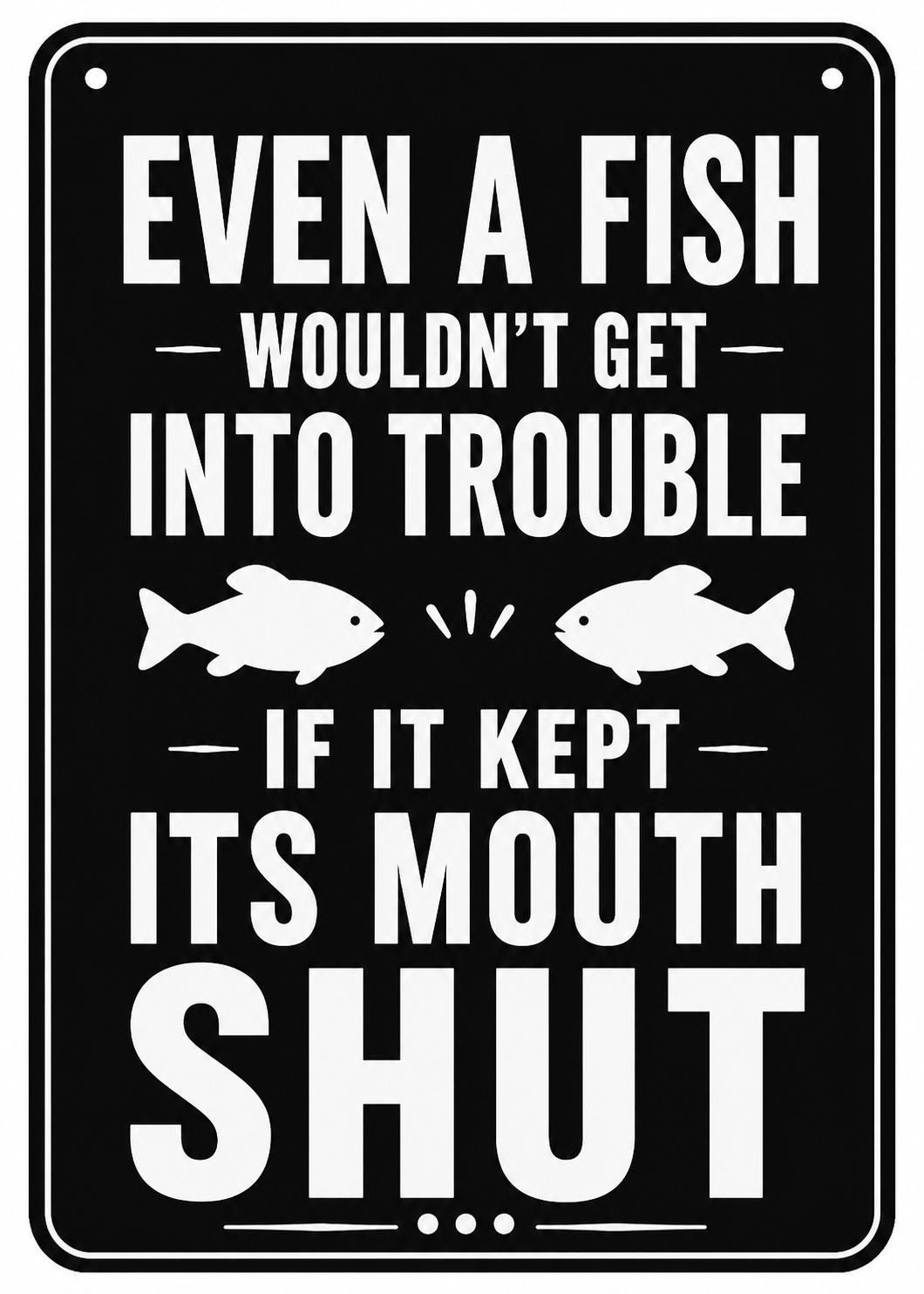 Humorous Fish Shop Signs Funny Fishing Sign, Man Cave Wall Art, PVC 10x14, Fisherman Gift - Etsy