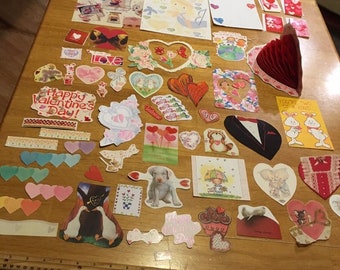 SpringSummer Handcut 70 Piece Paper Ephemera for Scrapping Junk Journal Cards Smashbook Collage Kids Crafts etc Buy 2 Get 3rd 50/% off!