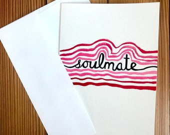 Soulmate Valentine's Day Anniversary Card