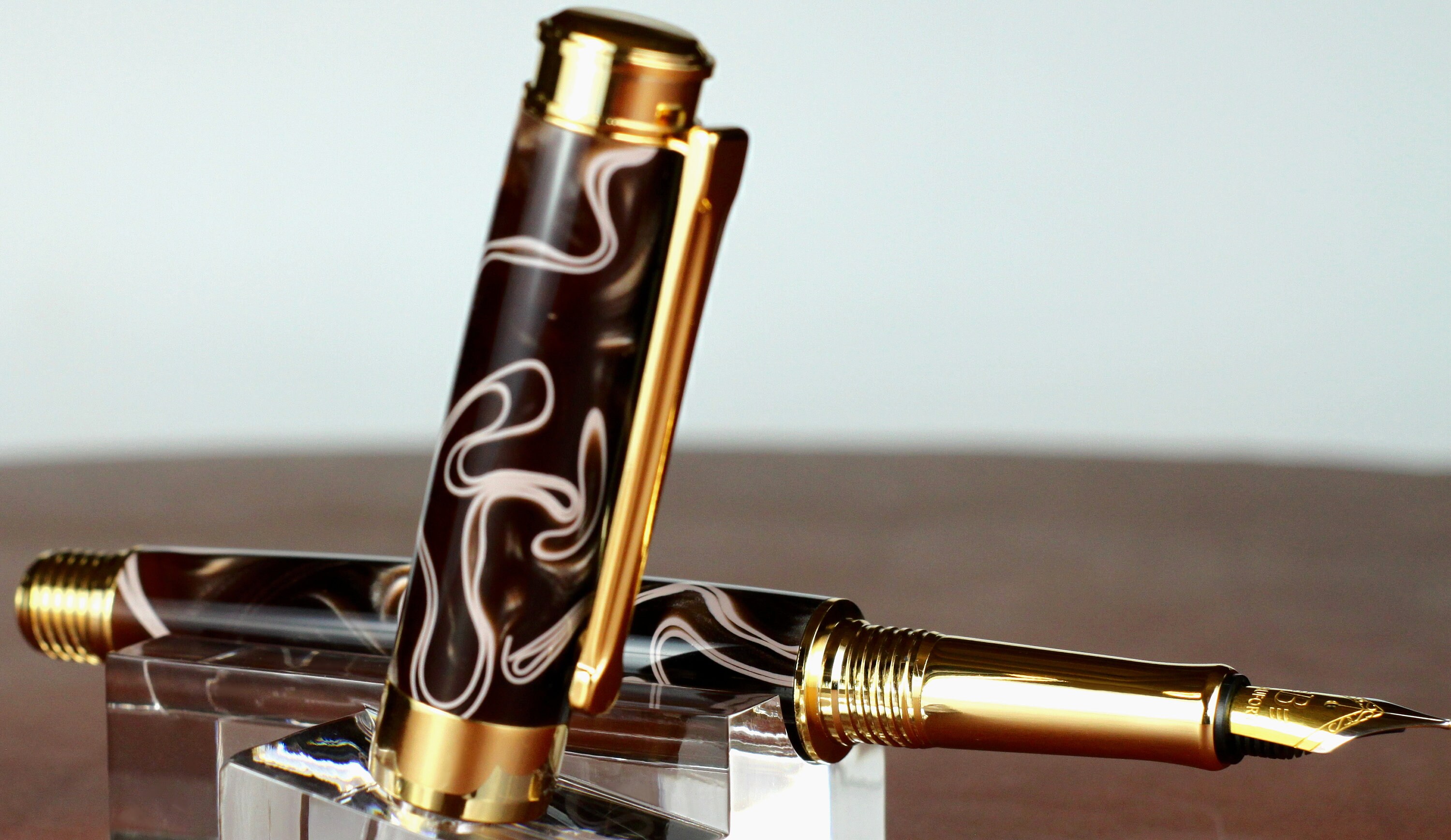 Fountain Pen Handmade Kirinite Desert Camouflage Body Etsy UK