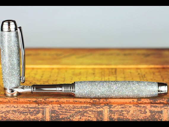 DIAMOND PEN SILVER GLITTER DIAMOND PEN SILVER GLITTER
