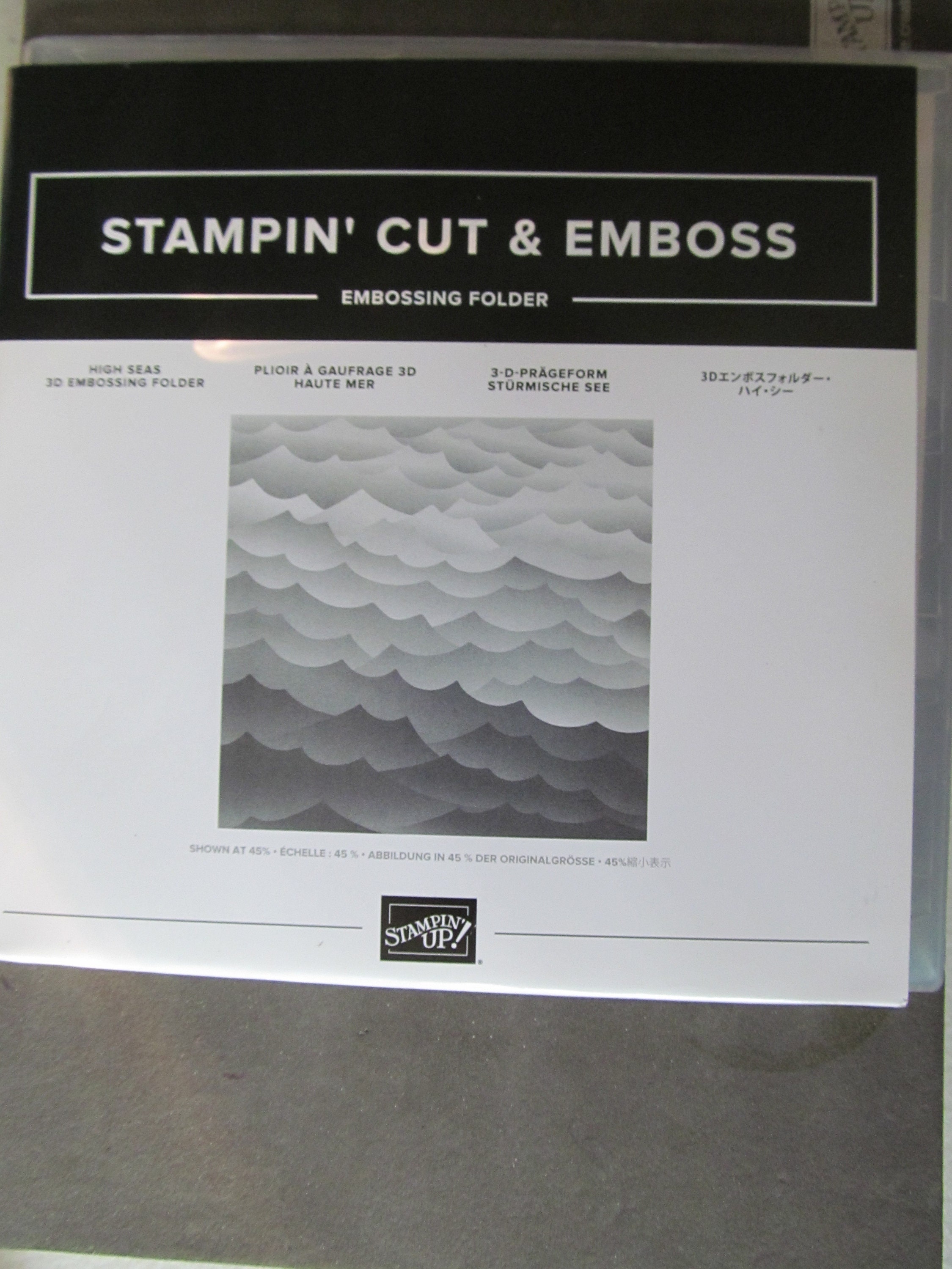 Various Embossing Folders for Stampin' Up! Big Shot or Cuttlebug ...