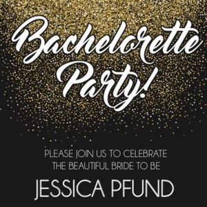 Bachelorette Party Invite