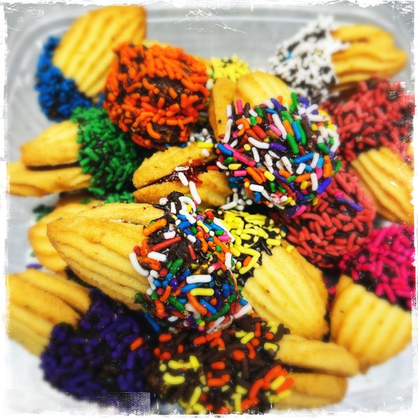 Assorted Sprinkle Butter Cookies