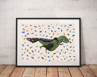 Superman Flying Etsy