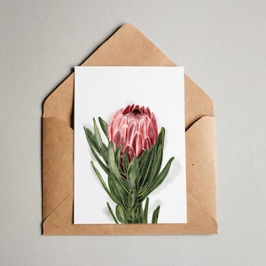 Karte zum Danke Sagen, Genurtstagskarte, Einfach so Karte, Blume Grußkarte Karte