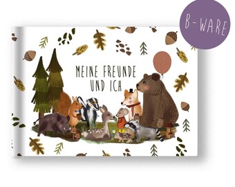B-Ware - Freundebuch Freundschaftsbuch Kita Kindergarten Schule Kindergartenfreunde - Schulfreunde - Meine Freunde und ich