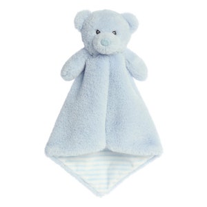 Blue Bear Luvster: Personalized Baby Security Blanket