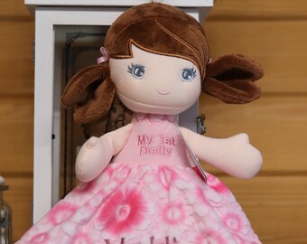 personalized first baby doll