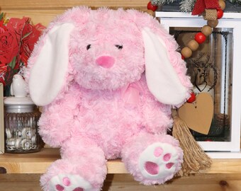 Personalized Bunny / Personalized Baby / Personalized Plush Easter Bunny / 1st Easter / First Easter / Embroidered Bunnies / Stuffed Animal