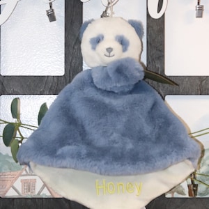 ECO Rex Plush, Personalized Baby, monogrammed Security Blanket, Baby Boy Gift, Baby ECO Plush, Stuffed Animal with Blanket, Animal with Name